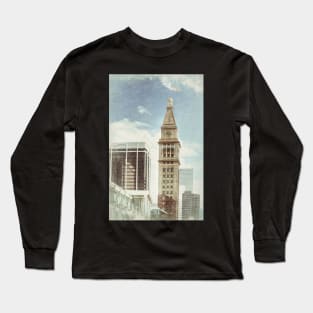 Denver D And F Clock Tower Long Sleeve T-Shirt